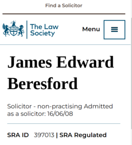 the Law Society confirms he is a goner image.